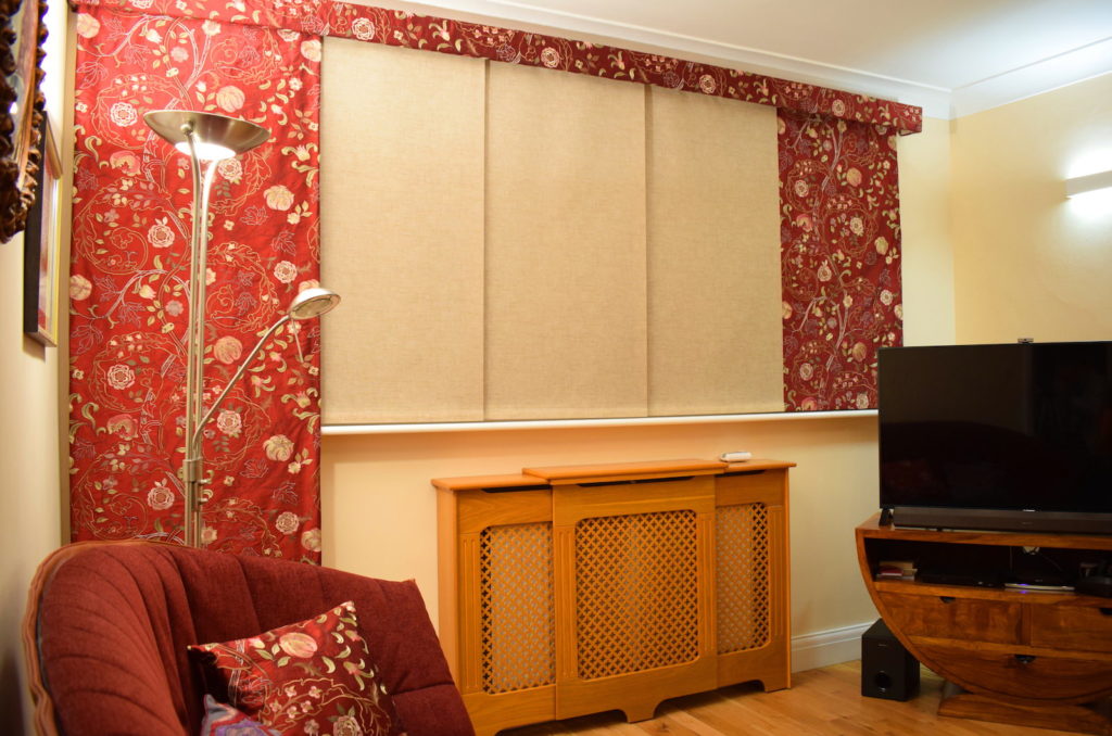 curtain panel blinds
